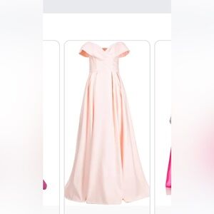 Marchesa pink gown